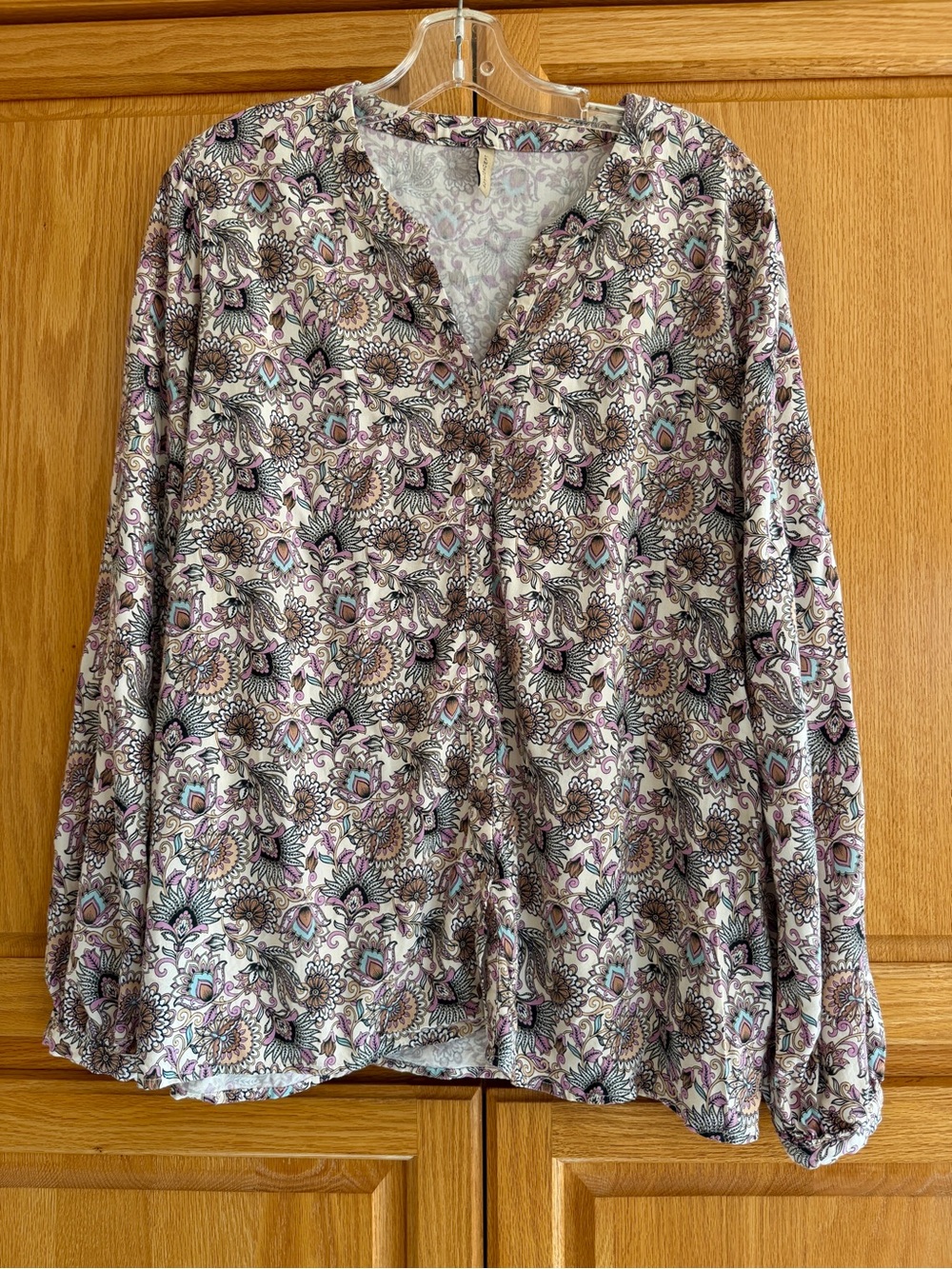 Soyaconcept  Viscose Button Down Blouse size XXL